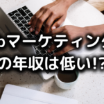 Webマーケティング職の年収は低い